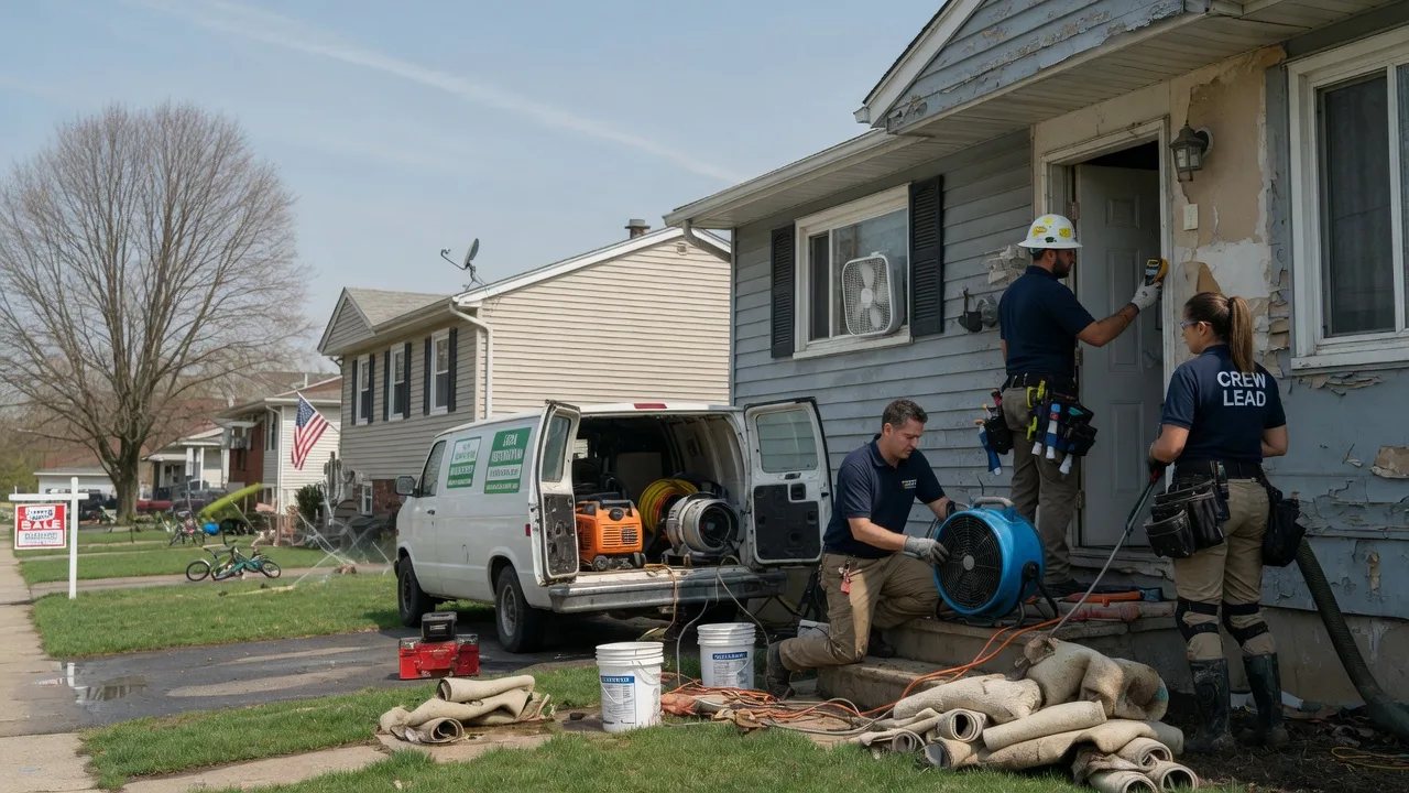 Flood Cleanup in Neopit, WI near me